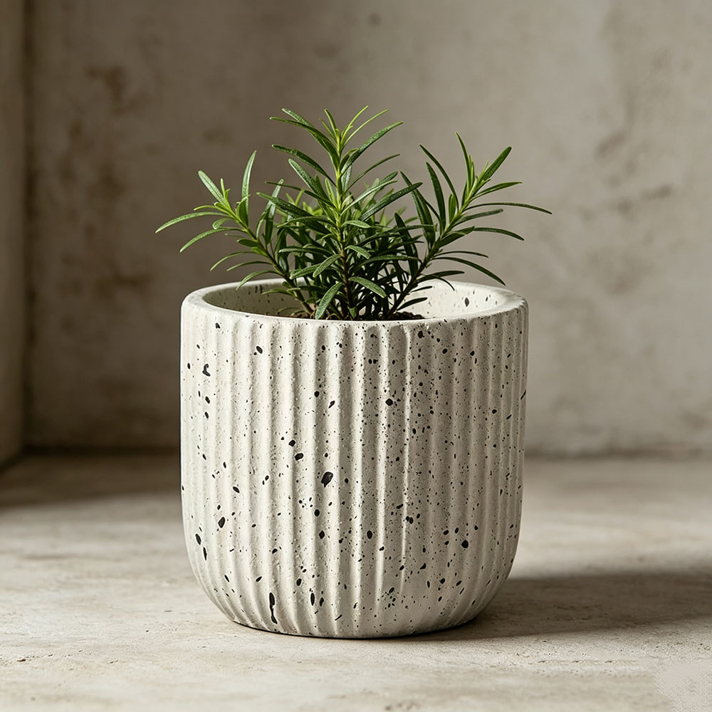 미니멀리스트 스트라이프 테라조 콘크리트 화분 실리콘 몰 - Terrazzo Pot Cement 리뷰 및 가격