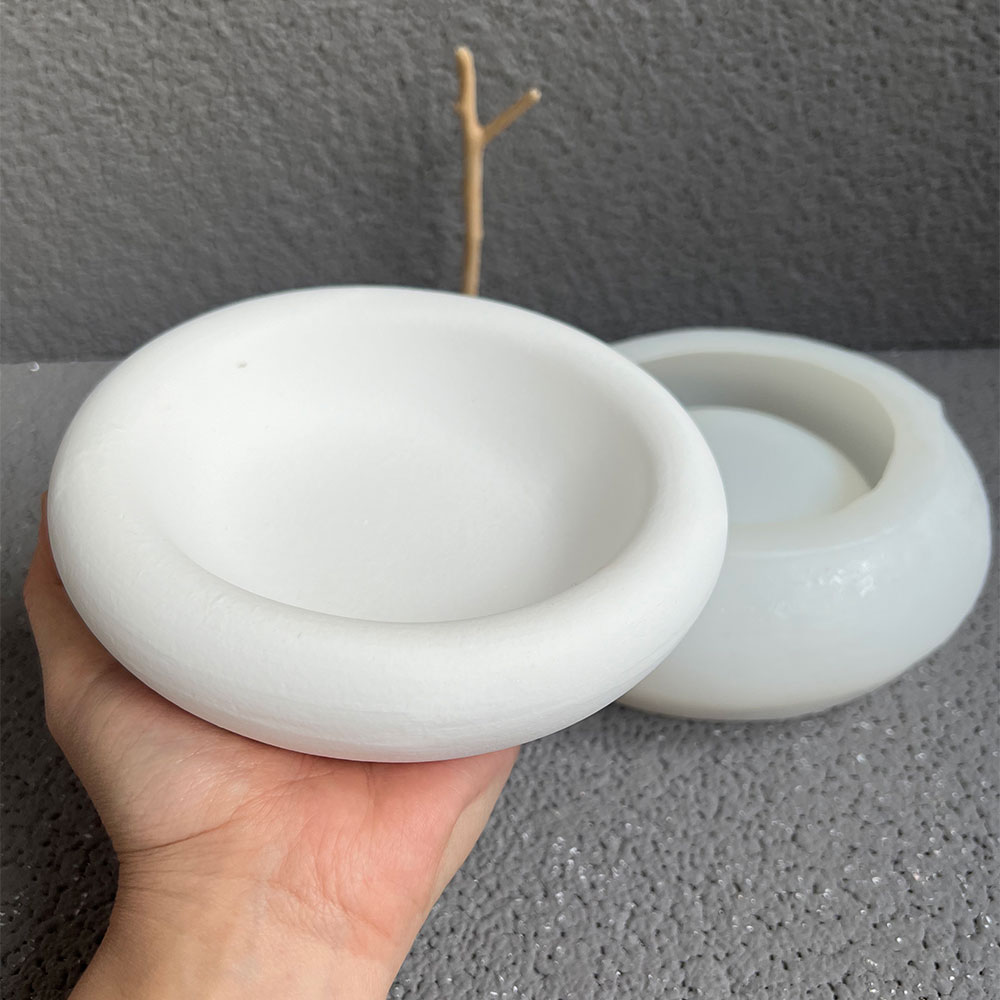둥근 시멘트 그릇 실리콘 몰드 와비사비 제스모나이트 몰 - Terrazzo Pot Cement 리뷰 및 가격