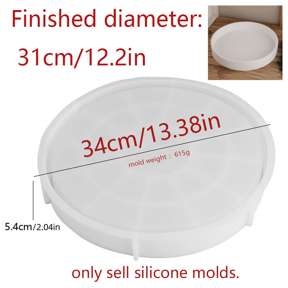 31cm 원형 시멘트 화분 실리콘 몰드 실내 DIY 콘 - Terrazzo Pot Cement 리뷰 및 가격