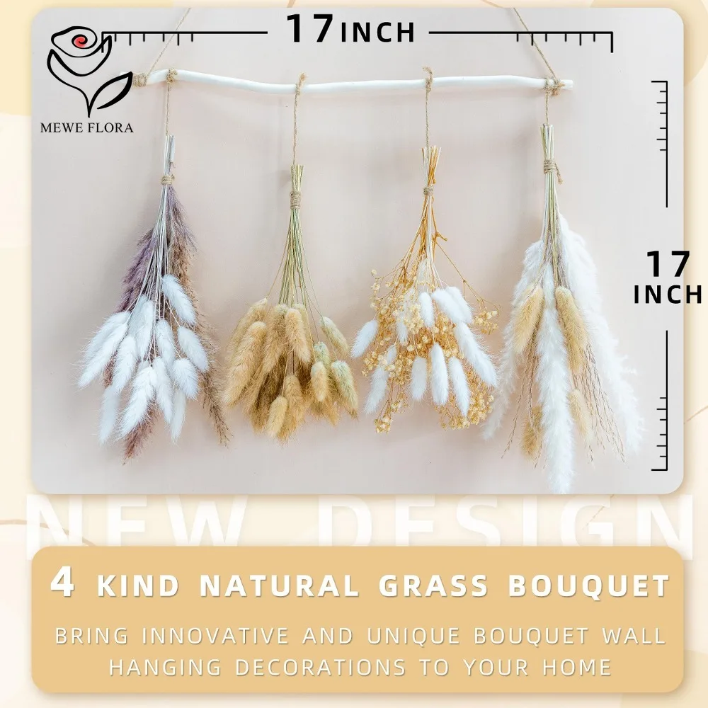 자연 갈대 팜파스 잔디 믹스 부케 벽 장식 세트 말린  - Dried Pampas Bundle 리뷰 및 가격