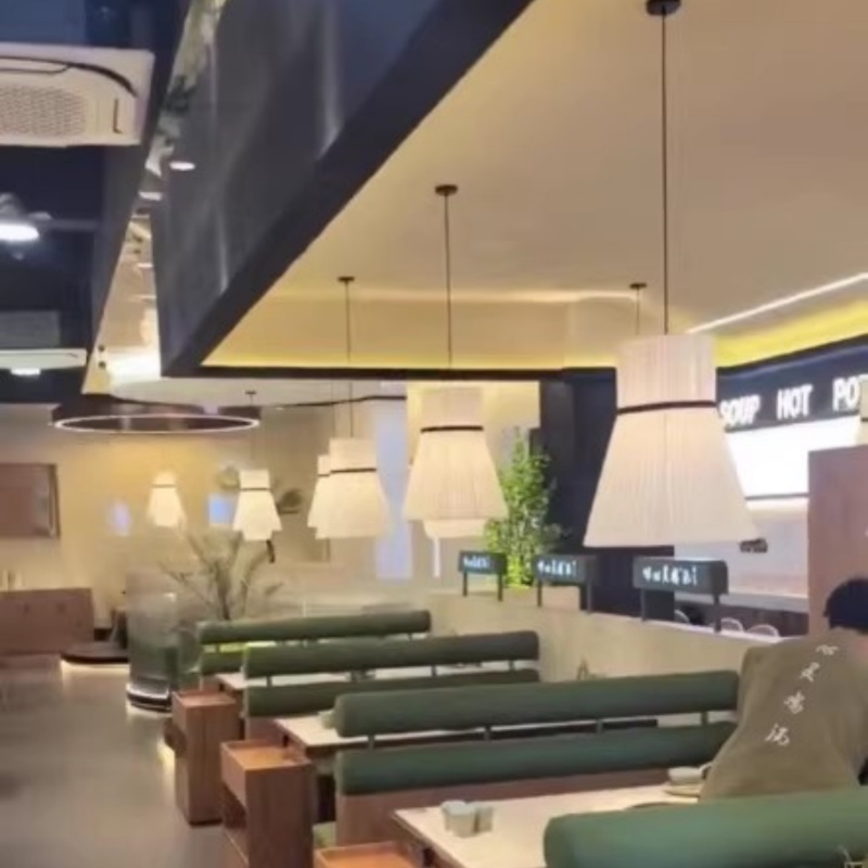 현대 디자이너 미니멀리스트 패브릭 LED 펜던트 조명  - Interior Design Years 리뷰 및 가격