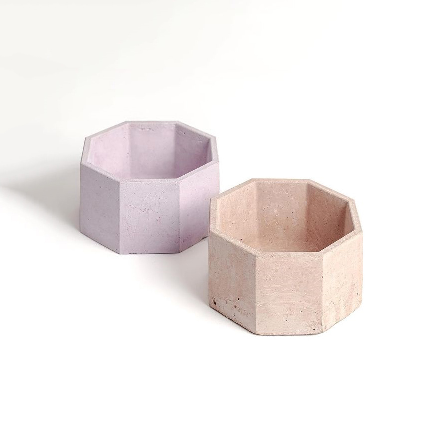 시멘트 화분 실리콘 몰드, 팔각형 화분, 정원 장식,  - Terrazzo Pot Cement 리뷰 및 가격
