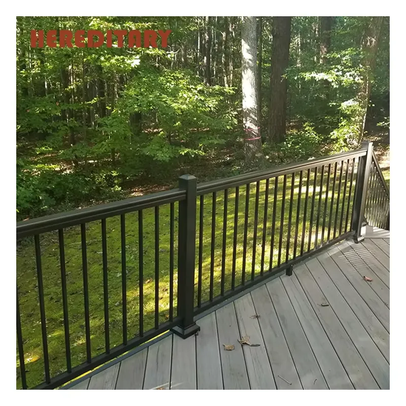 실내 또는 실외용 심플 디자인 알루미늄 난간 블랙 알루 - Interior Design Deck 리뷰 및 가격